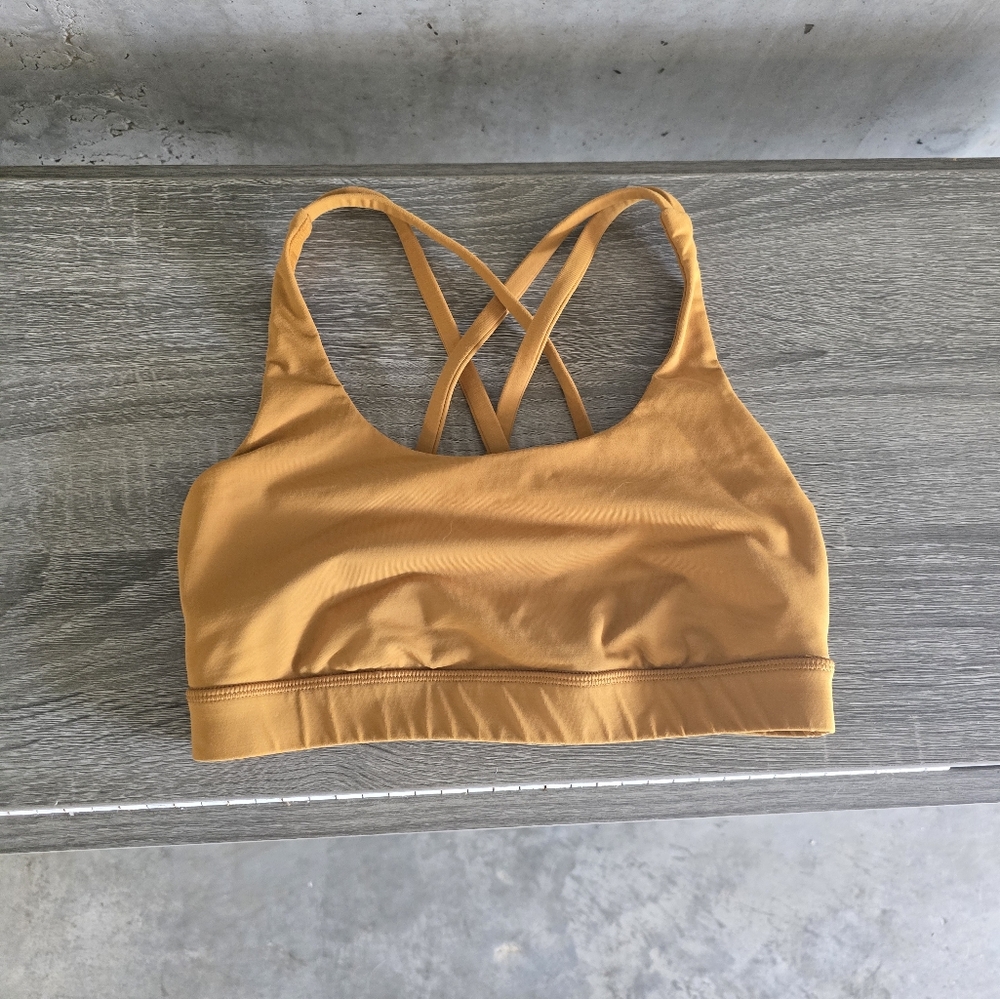 Lululemon Size 4 Mustard Yellow Top Size 4
